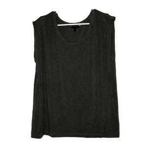 Banana Republic ruched sleeved tank